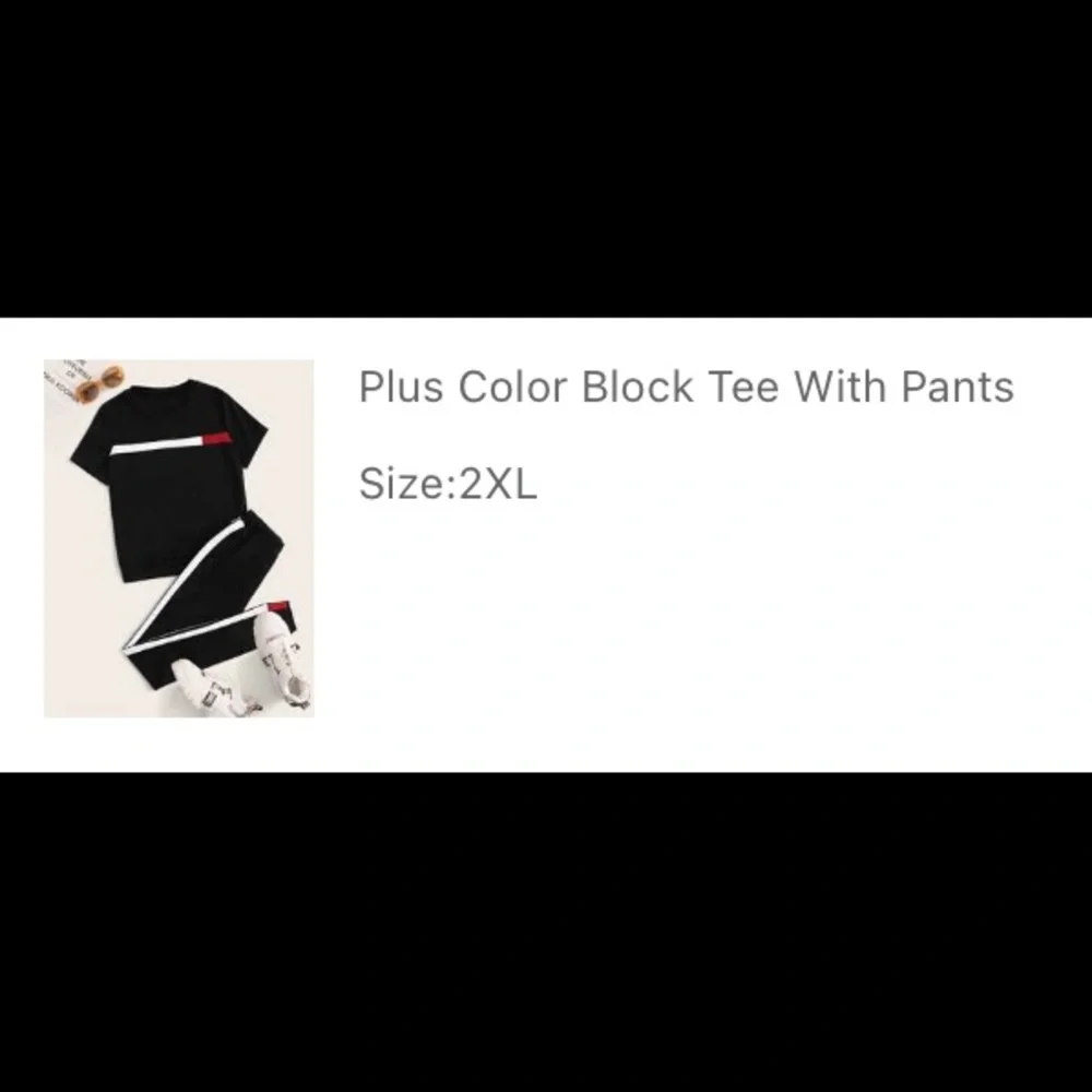 Color Block 2 Piece Set - Picture 6 of 6